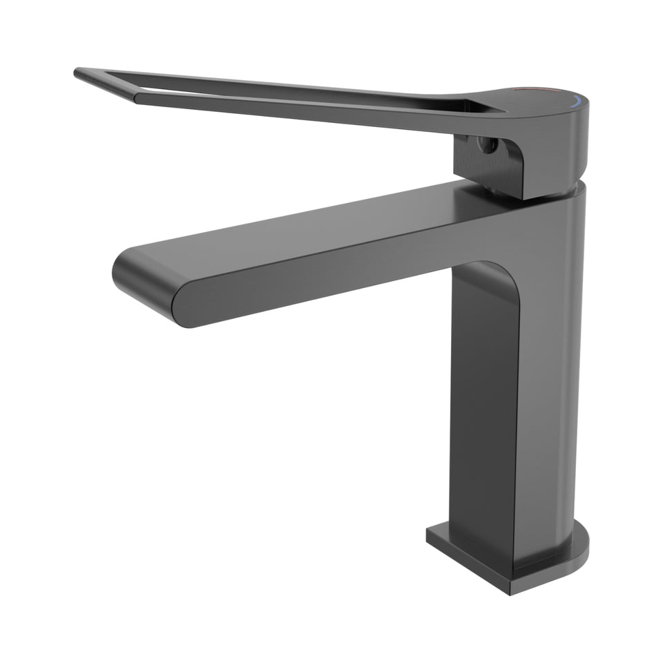Nero Bianca Care Basin Mixer Gun Metal