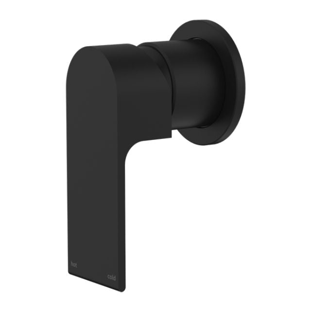 Nero Bianca Shower Mixer 60mm Plate Matte Black NR321511HMB - The Blue Space