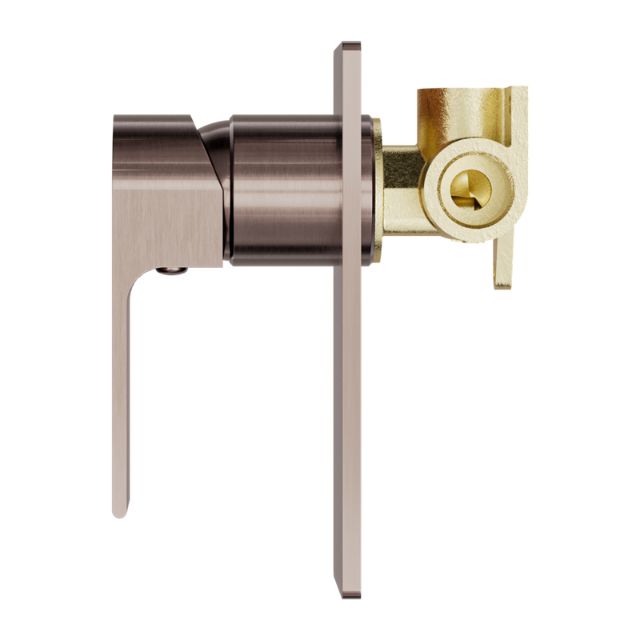 Nero Bianca Shower Mixer Brushed Bronze