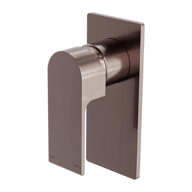 Nero Bianca Shower Mixer Brushed Bronze