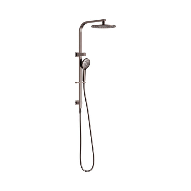 Nero Bianca Twin Shower Brushed Bronze NR250805FBZ - The Blue Space