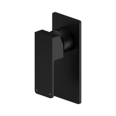 Nero Celia Shower Mixer Rectangular Backplate Matte Black NR301511BMB - The Blue Space