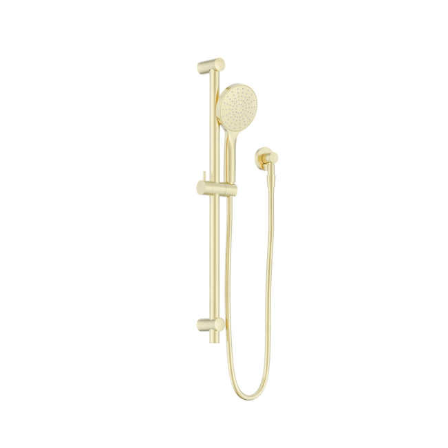 Nero Dolce II Rail Shower Brushed Gold NR322BG - The Blue Space
