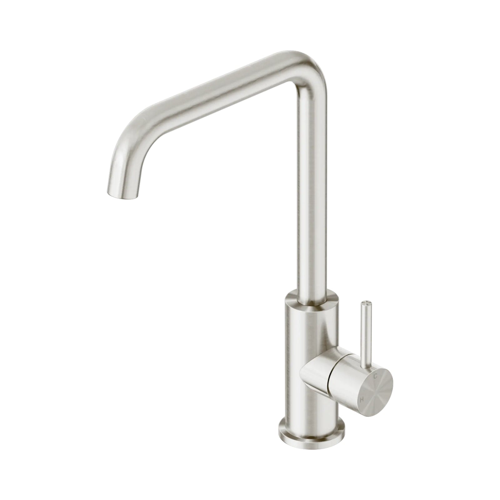 Nero Dolce II Sink Mixer Square Spout - Brushed Nickel 25B019BN - The Blue Space