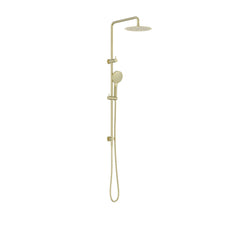 Nero Dolce II Twin Shower Brushed Gold NR232105GBG - The Blue Space
