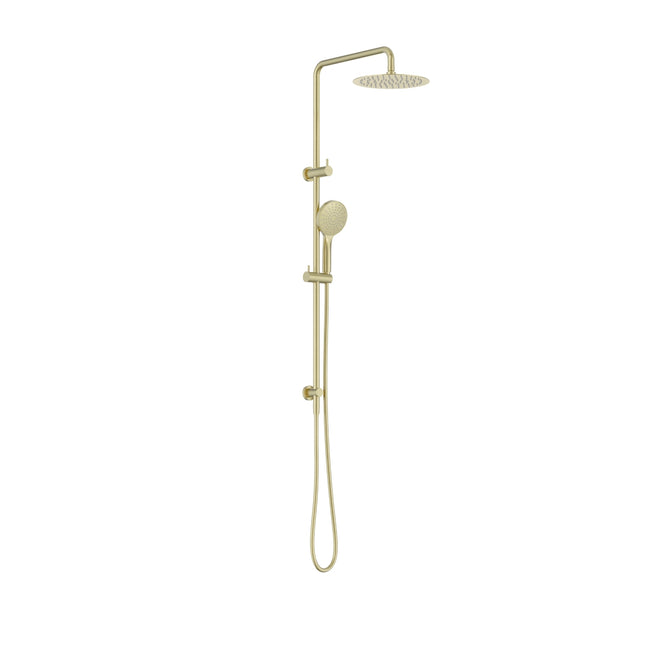 Nero Dolce II Twin Shower Brushed Gold NR232105GBG - The Blue Space