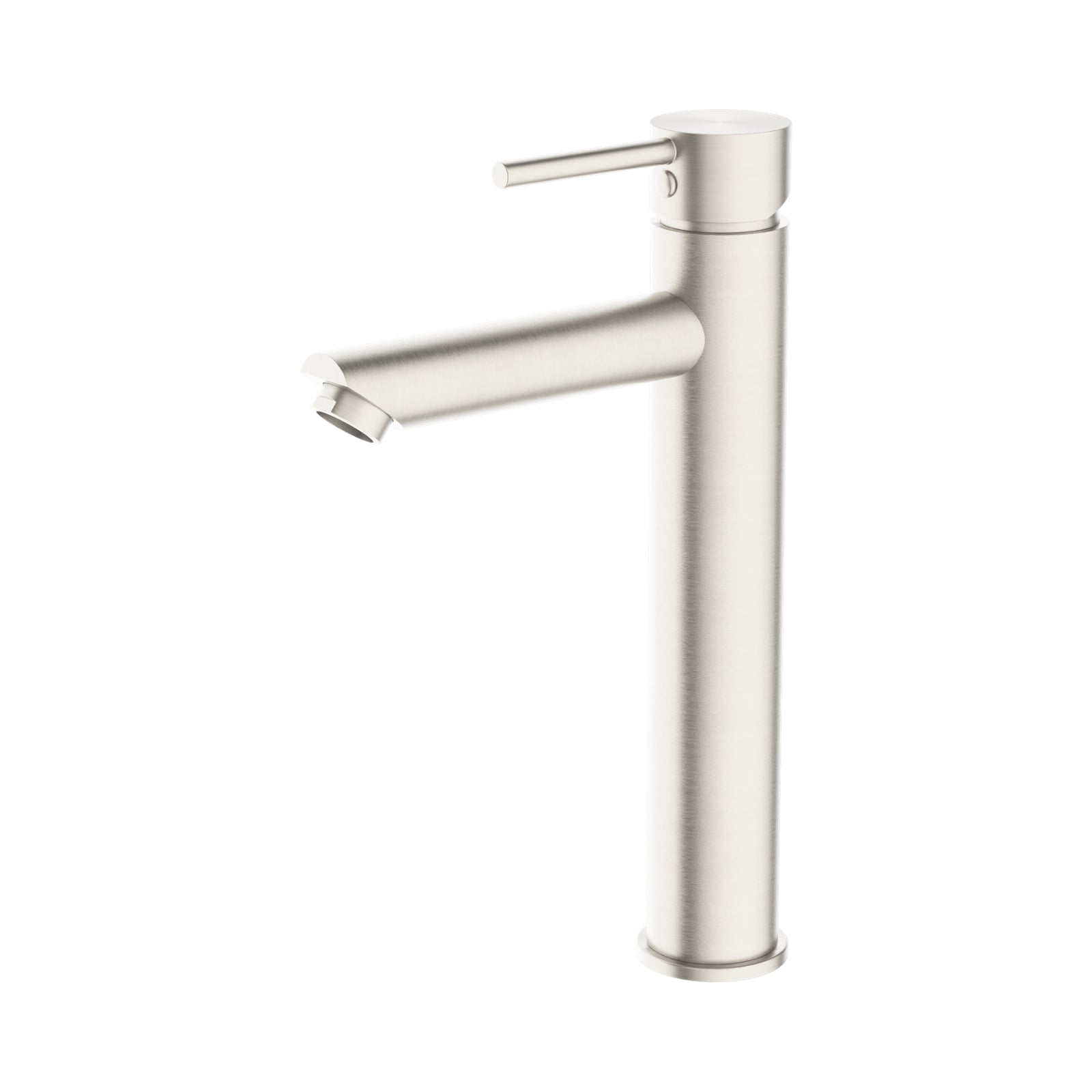 Nero Dolce Tall Basin Mixer Brushed Nickel NR250804BN - The Blue Space