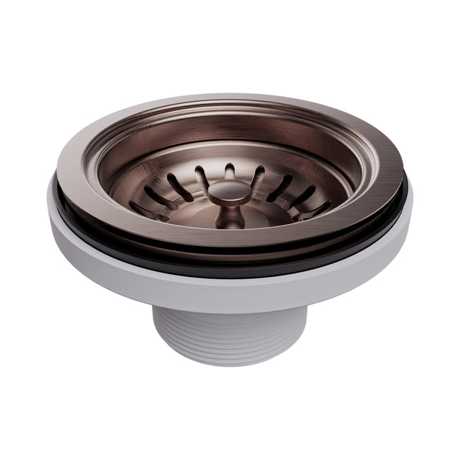 Nero Kitchen Sink Basket Waste Brushed Bronze NRA708BZ - The Blue Space