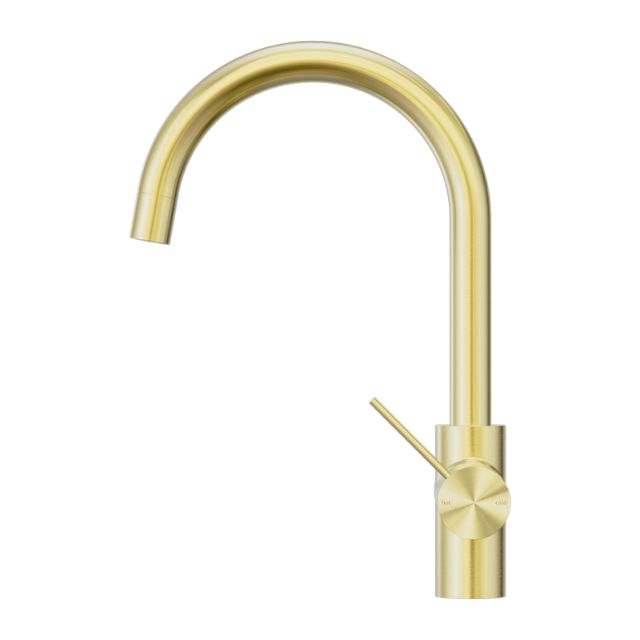 Side Nero Mecca 3 Way Filtered Mixer Tap Brushed Gold NR221907EBG - The Blue Space