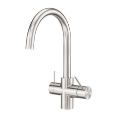 Nero Mecca 3 Way Filtered Mixer Tap Brushed Nickel