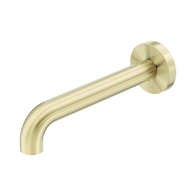 Nero Mecca Basin Bath Spout Only 185mm II - Brushed Gold NR221903D185BG - The Blue Space