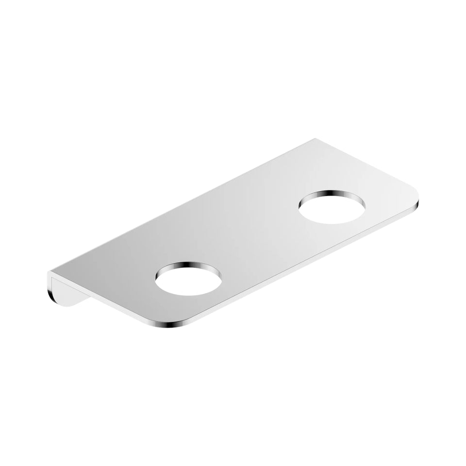 Nero Mecca Double Soap Bottle Holder Chrome