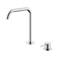 Nero Mecca Hob Bath/Kitchen Mixer Set Edge Spout Chrome NR221901KCH - The Blue Space