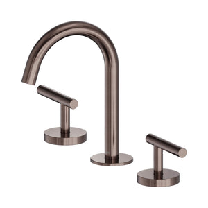 Nero Mecca Lever Basin Set Arc Spout Brushed Bronze