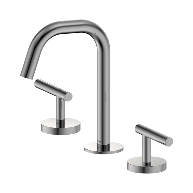 Nero Mecca Lever Basin Set Edge Spout Chrome 25D001CH - The Blue Space