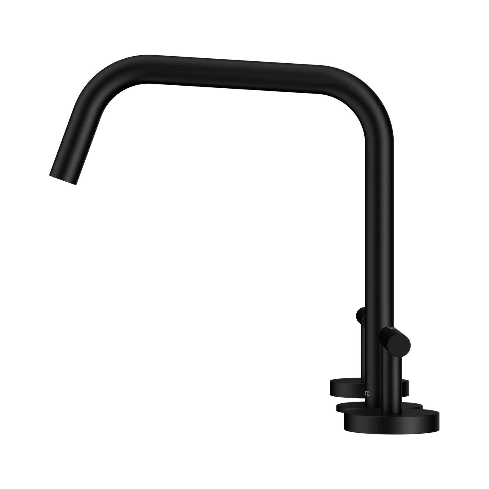 Side Nero Mecca Lever Bath/Kitchen Set Edge Spout II Matte Black 25D003MB - The Blue Space