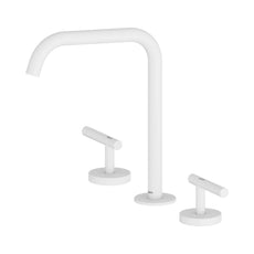 Nero Mecca Lever Bath/Kitchen Set Edge Spout Matte White 25D005MW - The Blue Space