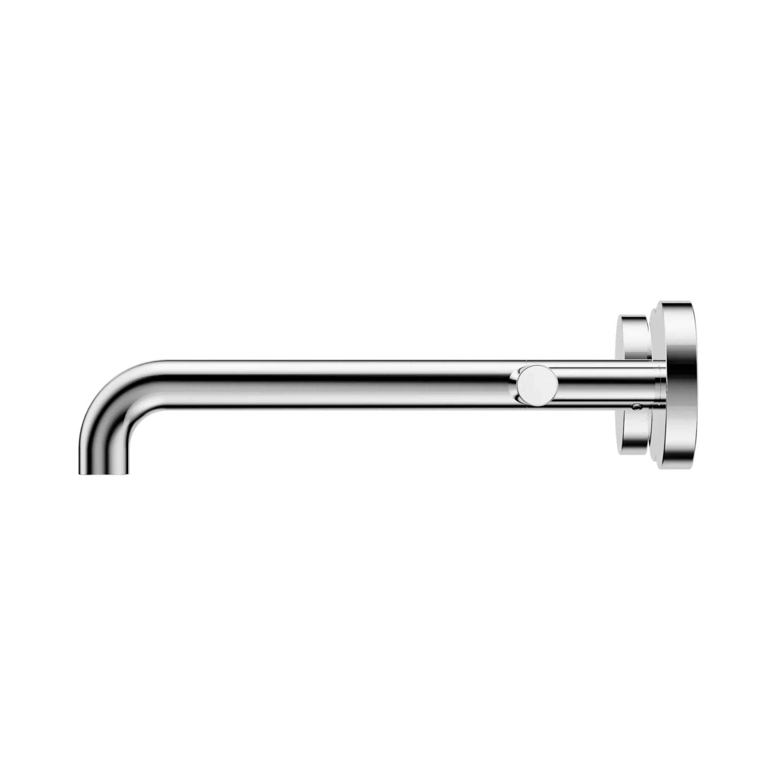 Side Nero Mecca Lever Wall Basin/Bath Set 220mm Spout Chrome 25D008CH - The Blue Space