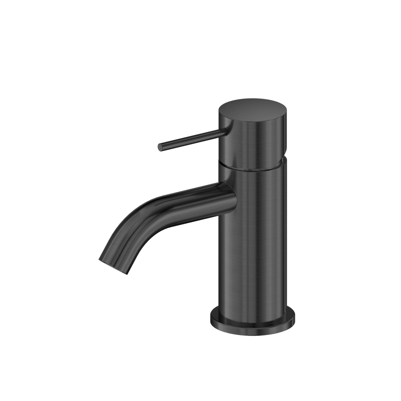 Nero Mecca Mini Basin Mixer Gun Metal NR221901FGM - The Blue Space