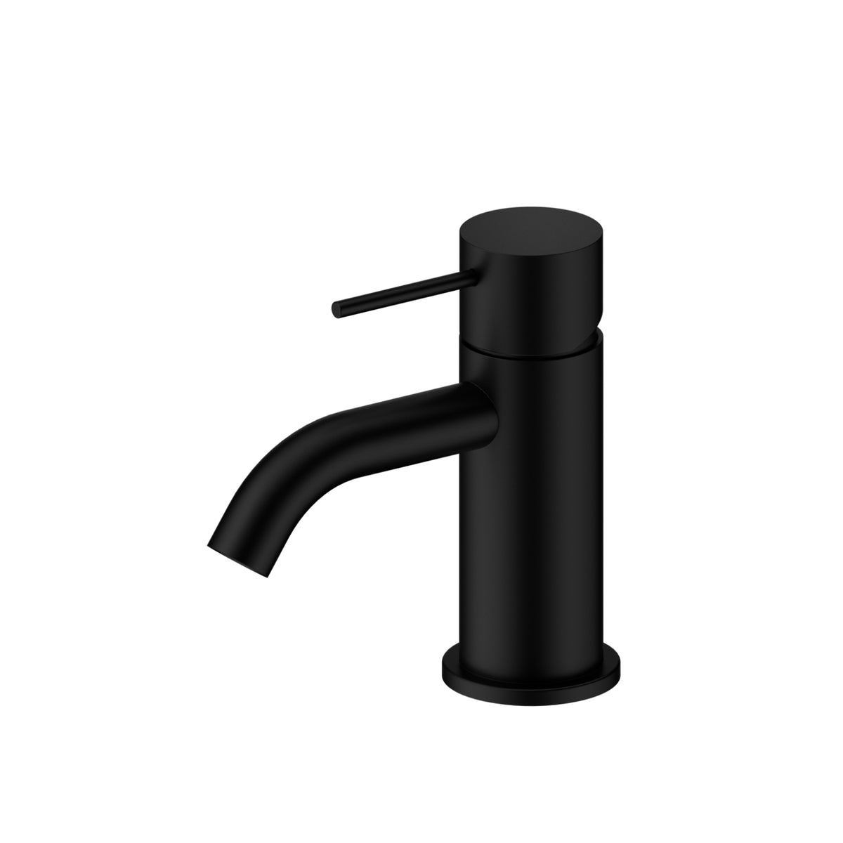 Nero Mecca Mini Basin Mixer Matte Black NR221901FMB - The Blue Space
