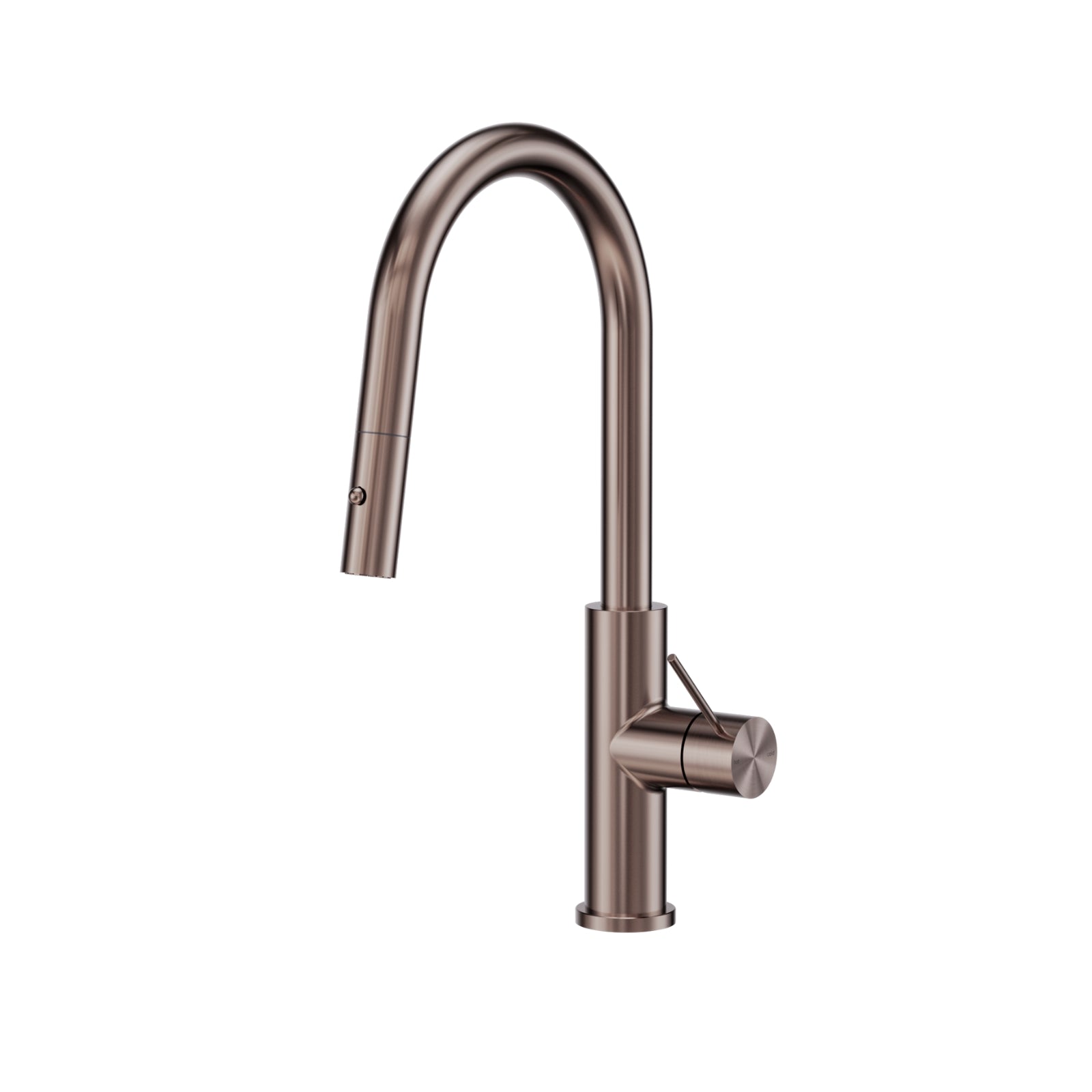 Nero Mecca Smart Sensor Pull Out Kitchen Mixer Brushed Bronze NR221908ABZ - The Blue Space