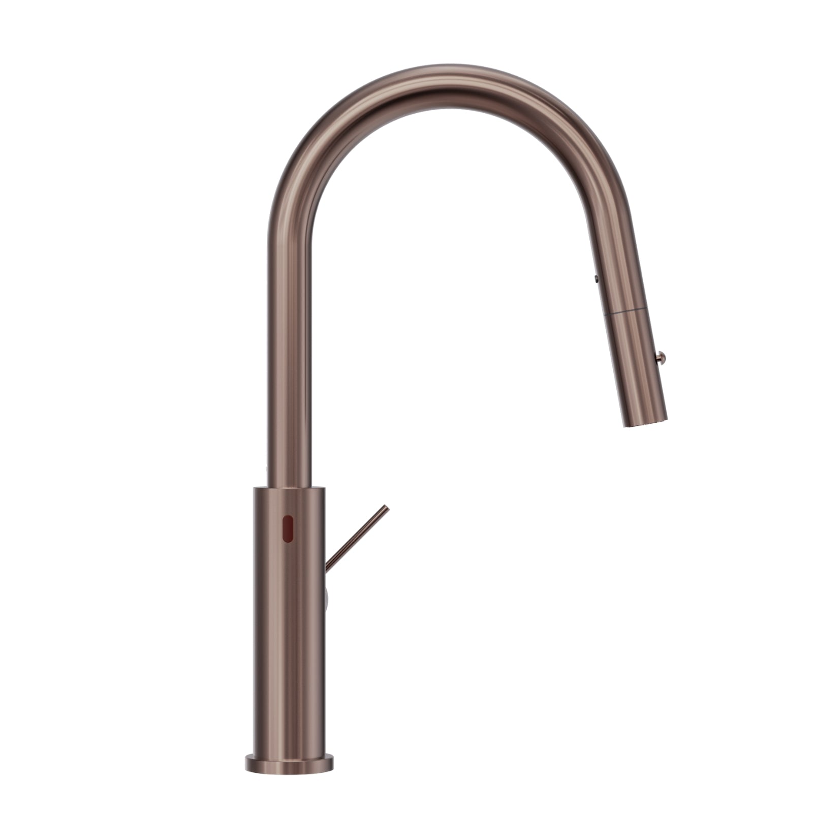 Side Nero Mecca Smart Sensor Pull Out Kitchen Mixer Brushed Bronze NR221908ABZ - The Blue Space