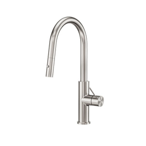 Nero Mecca Smart Sensor Pull Out Kitchen Mixer Brushed Nickel