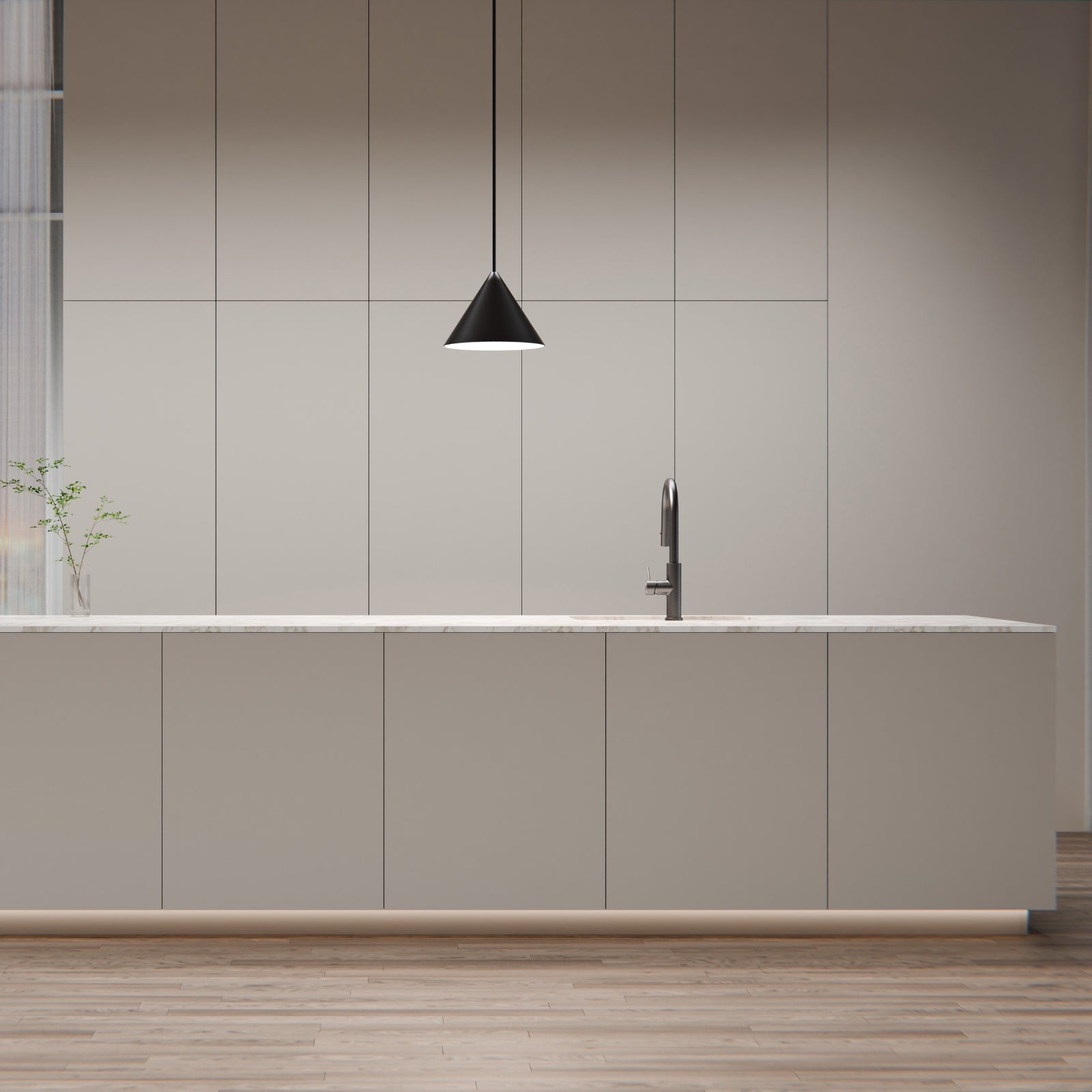 Lifestyle 8 Nero Mecca Smart Sensor Pull Out Kitchen Mixer Gun Metal NR221908AGM - The Blue Space