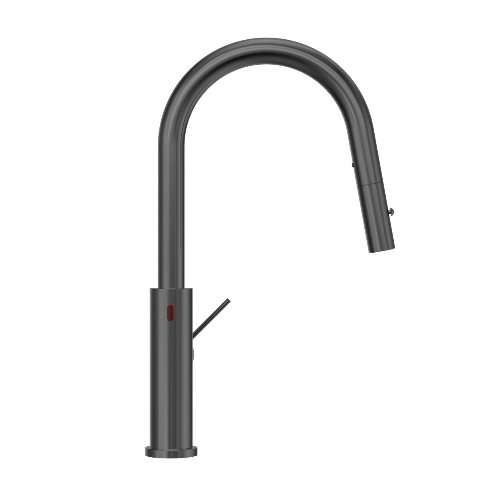 Side Nero Mecca Smart Sensor Pull Out Kitchen Mixer Gun Metal NR221908AGM - The Blue Space