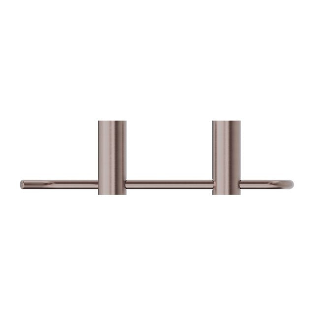 Top Nero New Mecca Hand Towel Rail Brushed Bronze NR2380BZ - The Blue Space