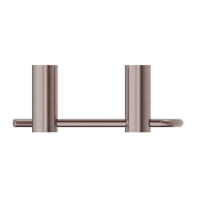 Top Nero New Mecca Toilet Roll Holder Brushed Bronze NR2386BZ - The Blue Space