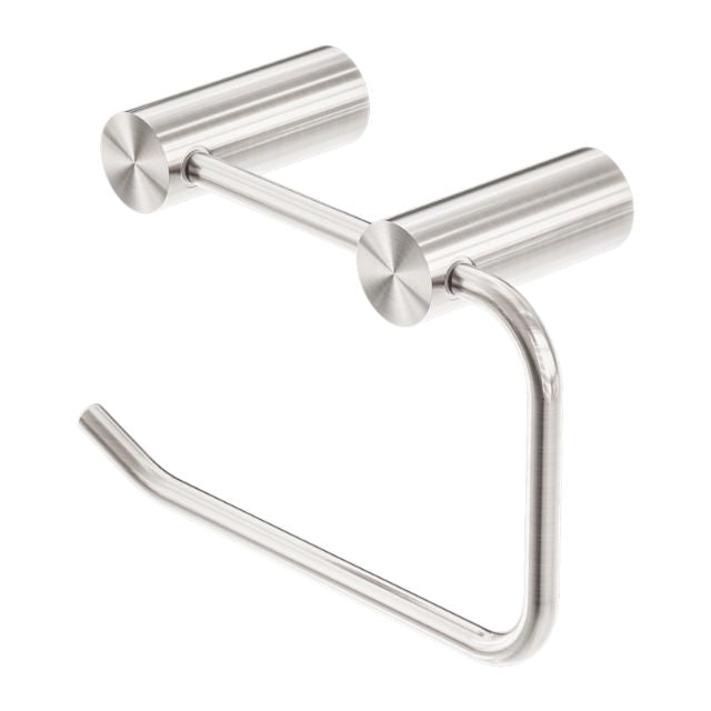 Nero New Mecca Toilet Roll Holder Brushed Nickel NR2386BN - The Blue Space
