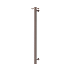Nero Non-Heated Vertical Towel Rail 900mm Brushed Bronze NRV901BZ - The Blue Space