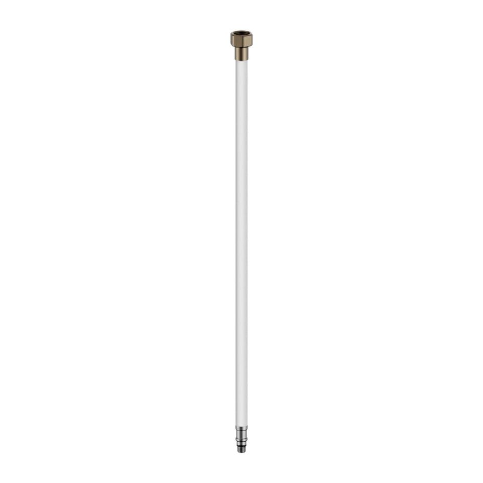 Nero Premium Flexible Mixer Tap Hose Pair Brushed Bronze