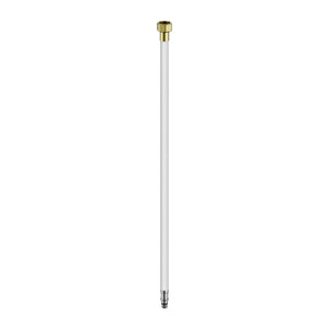 Nero Premium Flexible Mixer Tap Hose Pair Brushed Gold