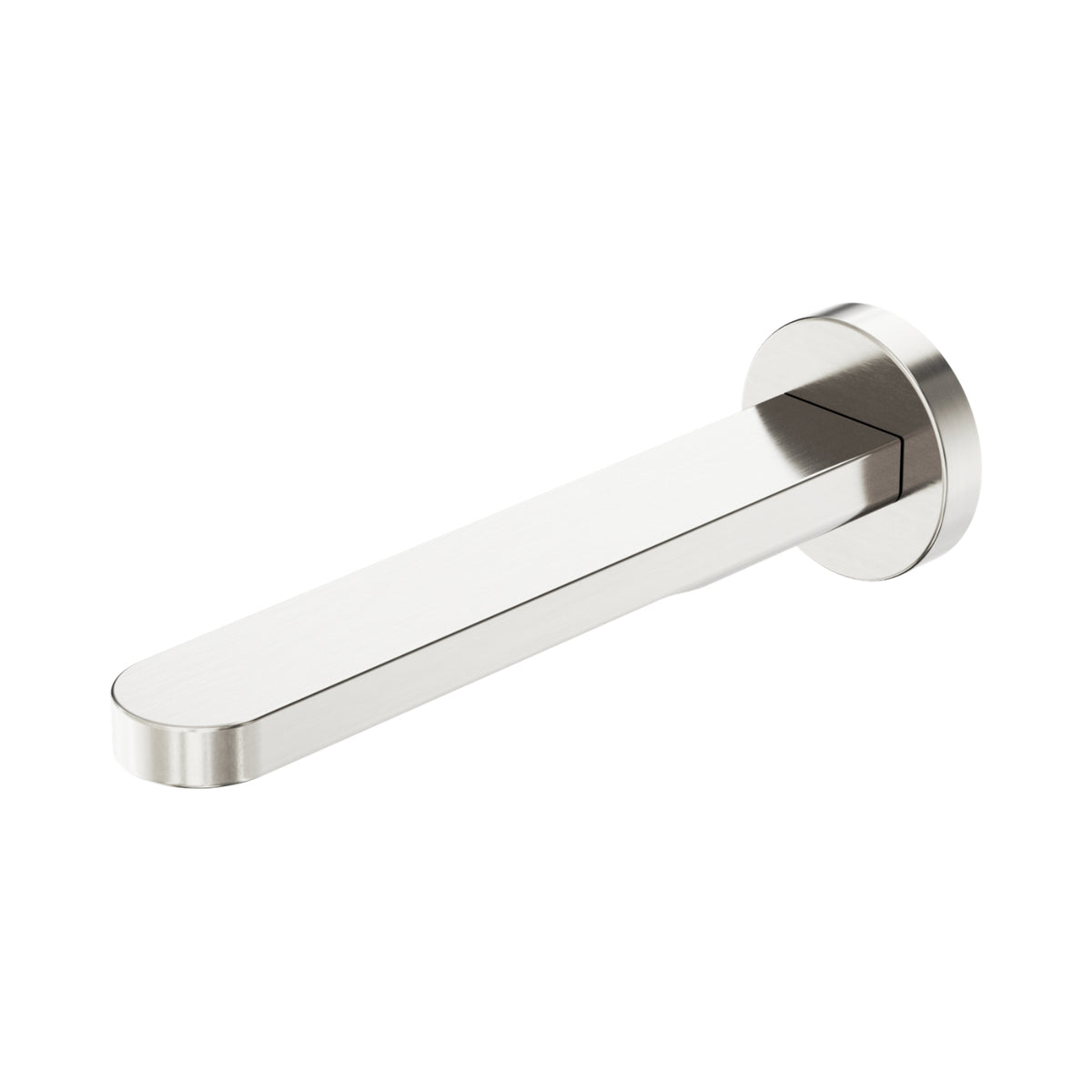 Nero Pure SS316L Round Bath Spout II Only - Brushed Nickel NR172203BBN - The Blue Space