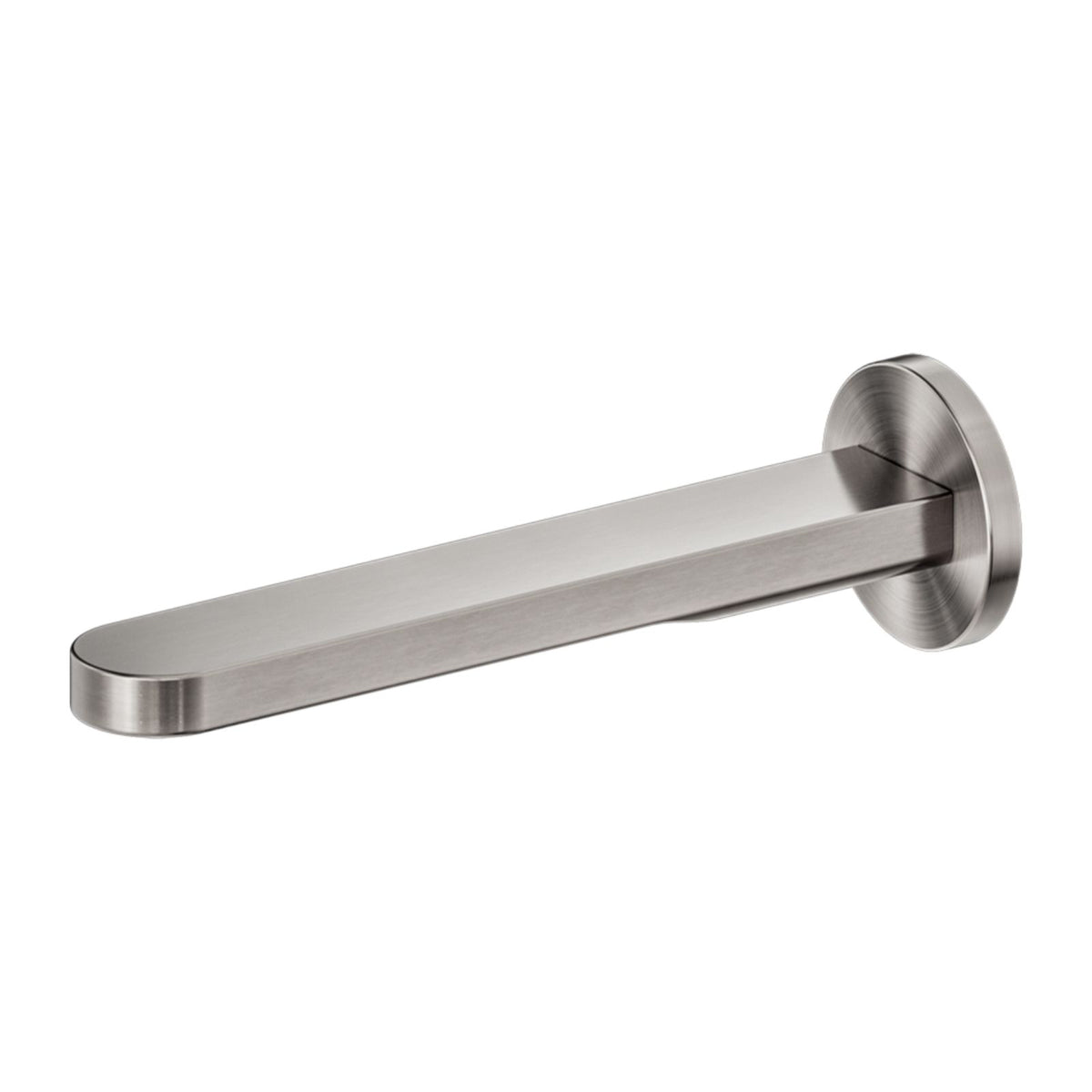 Nero Pure SS316L Round Bath Spout Only Brushed Nickel NR172203BN - The Blue Space