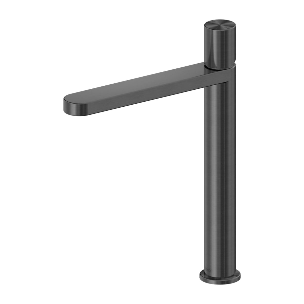 Nero Pure SS316L Tall Basin Mixer Graphite NR172201AGR - The Blue Space