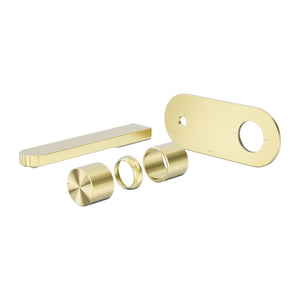 Nero Pure SS316L Wall Basin/Bath Mixer Trim Kits Only Brushed Gold