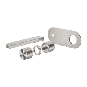 Nero Pure SS316L Wall Basin/Bath Mixer Trim Kits Only Brushed Nickel