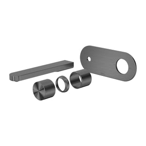 Nero Pure SS316L Wall Basin/Bath Mixer Trim Kits Only Graphite