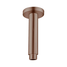 Nero Round Ceiling Arm 150mm Length Brushed Bronze NR503150BZ - The Blue Space