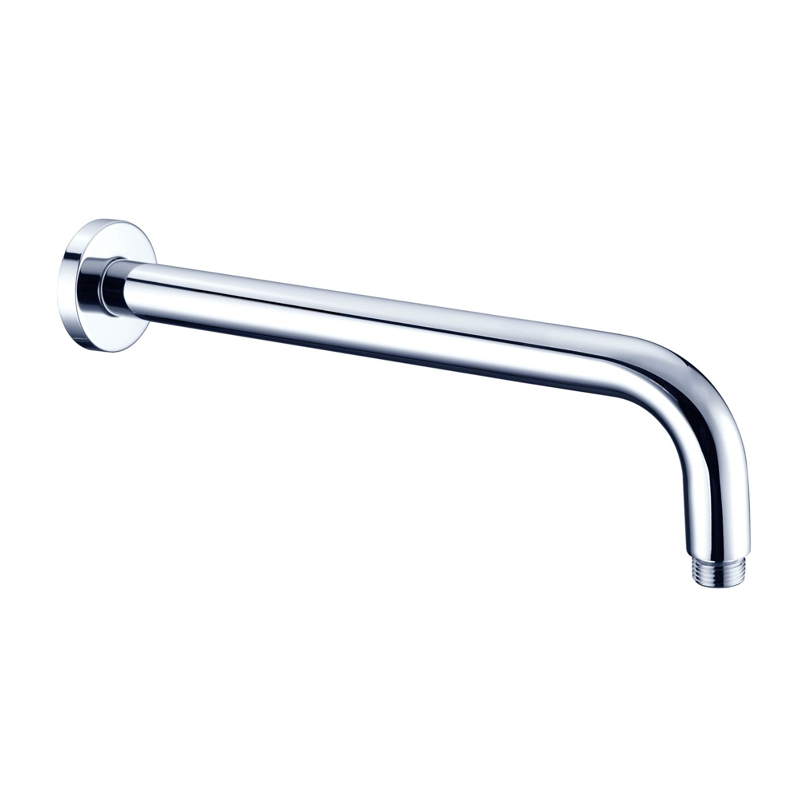 Nero Round Shower Arm 330m Length Chrome NR502CH - The Blue Space
