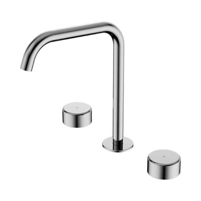 Nero Serenity Bath/Kitchen Set Edge Spout With Metal Handle Chrome 24D034CH - The Blue Space