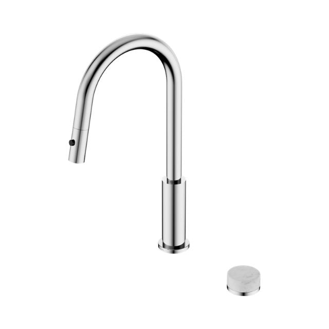 Nero Serenity Progressive Pull Out Kitchen Set With Carrara Handle Chrome 24E055CH - The Blue Space