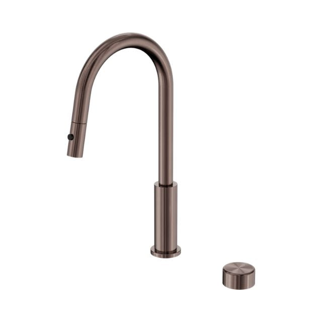 Nero Serenity Progressive Pull Out Kitchen Set With Metal Handle Brushed Bronze 24E060BZ - The Blue Space