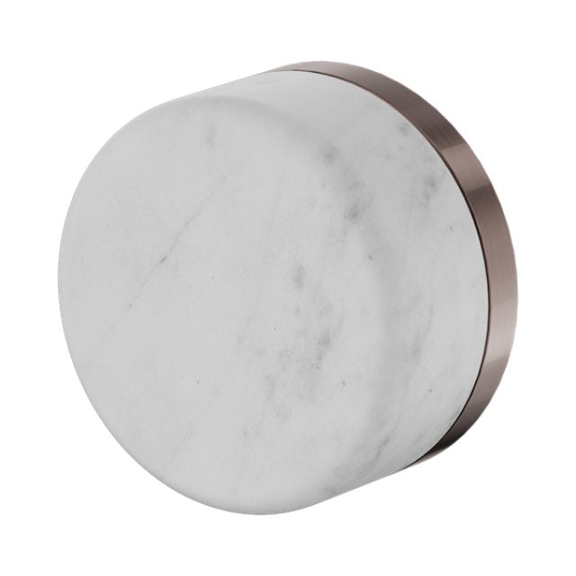 Nero Serenity Progressive Shower Mixer With Carrara Handle Brushed Bronze 24E001BZ - The Blue Space