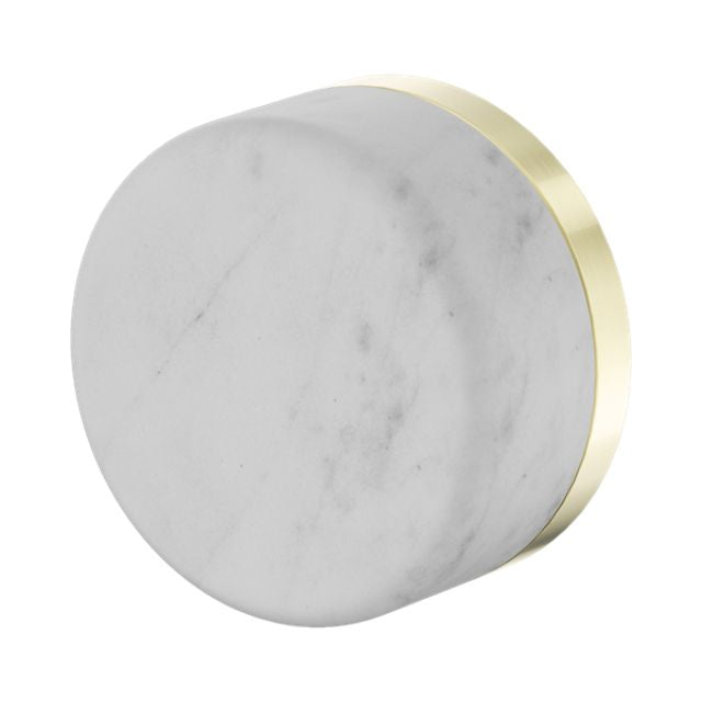 Nero Serenity Progressive Shower Mixer With Carrara Handle Brushed Gold 24E001BG - The Blue Space