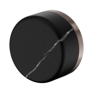 Nero Serenity Progressive Shower Mixer With Marquina Black Handle Brushed Bronze