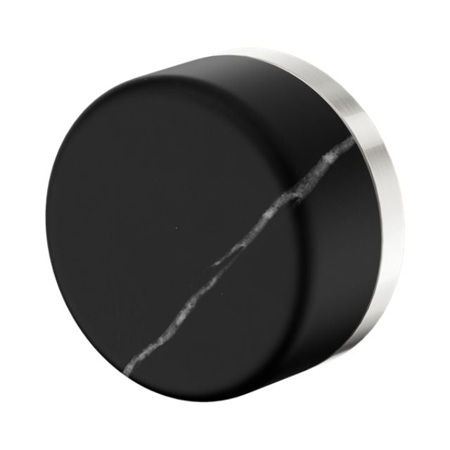 Nero Serenity Progressive Shower Mixer With Marquina Black Handle Brushed Nickel 24E128BN - The Blue Space